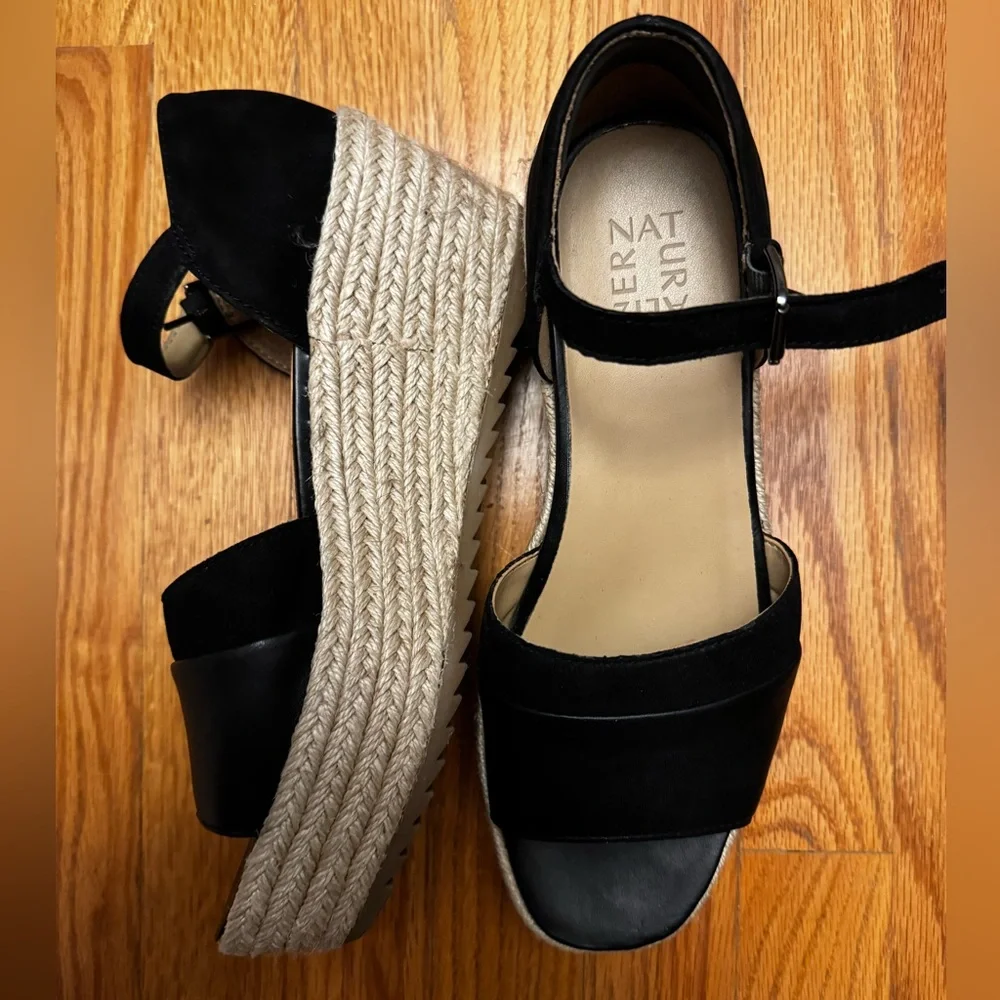 Naturalizer Platform Open Toe Espadrille